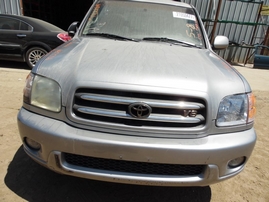 2002 TOYOTA SEQUOIA LIMITED SILVER 4.7L AT 2WD Z17716